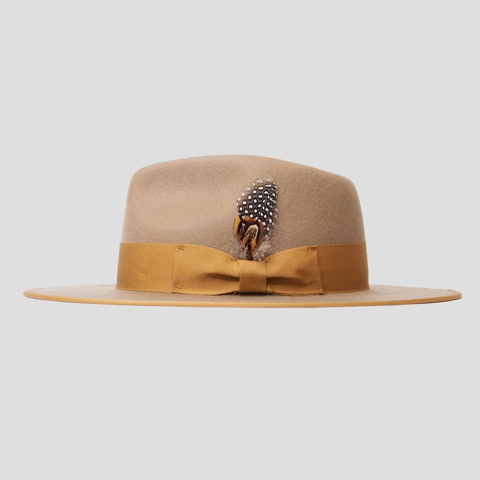 Distinctive Felt Fedora Hat in Grey - Image 11