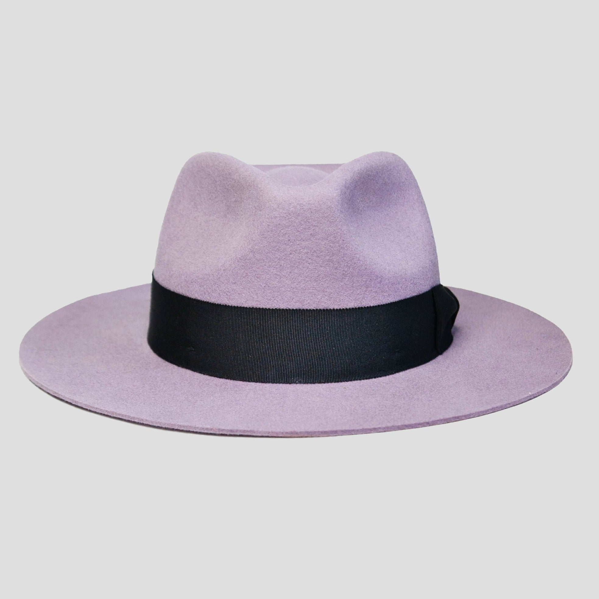 Distinctive Felt Fedora Hat in Grey - Image 10