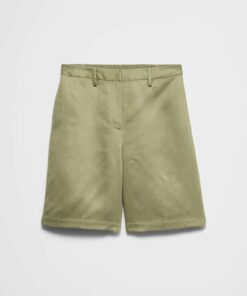 Linen-Tencel High-Rise Short Ipa006