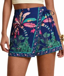 Blue Coconut Boho Wrap Skorts IP32