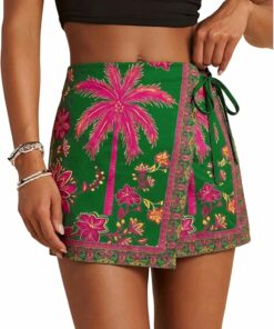 Pink Coconut Boho Wrap Skorts IP40