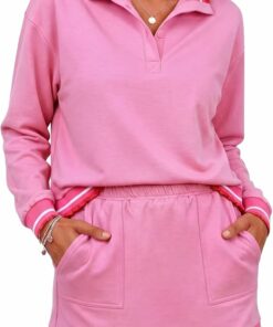 Pinky Mini Skirts Sweatsuits IP84